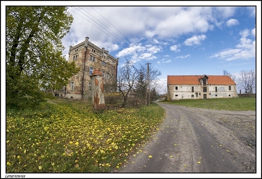 Lenartowice - zaniedbany paac eklektyczny z ok. 1870 r. _8mm