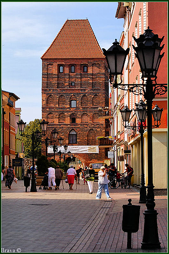 Brama Czuchowska w  Chojnicach