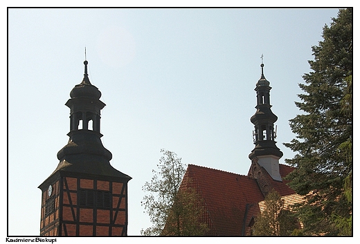 Kazimierz Biskupi - klasztor i koci p.w. Piciu Braci Mczennikw