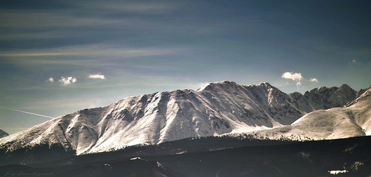 Zimowe Tatry.