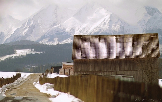 Zimowe Tatry.