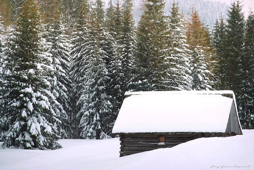 Zimowe Tatry.