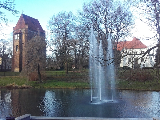 Szamotuy - Park Zamkowy Baszta Halszki, Zamek Grkw?