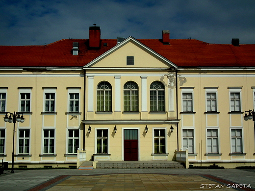 Paac rodziny von Saurma-Hoym w Brzegu Dolnym.