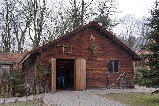 Panewniki - szopka w ogrodach klasztornych 2017 r.