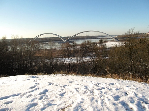 Most Zawackiej zima
