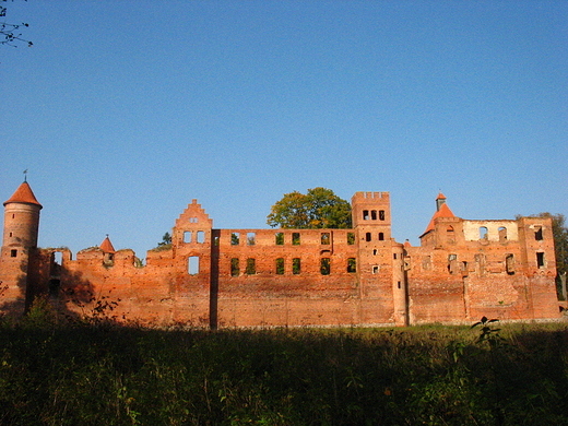 Ruiny zamku krzyżackiego w Szymbarku