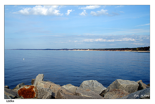 Ustka - morze