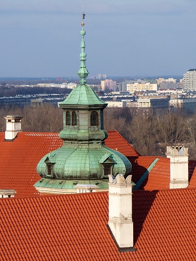 Widoki z dzwonnicy kocioa w. Anny.