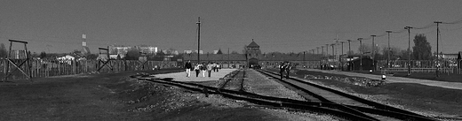 Obz koncentracyjny KL Birkenau Auschwitz II