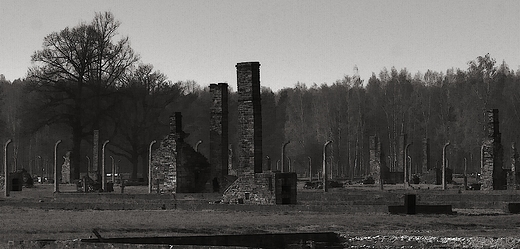 Obz koncentracyjny KL Birkenau Auschwitz II