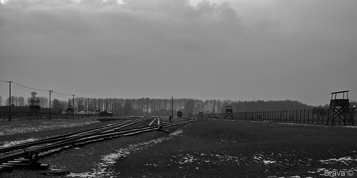 Obz koncentracyjny KL Birkenau Auschwitz II