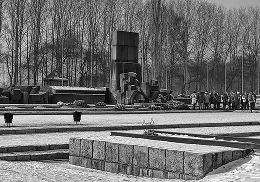 Obz koncentracyjny KL Birkenau Auschwitz II