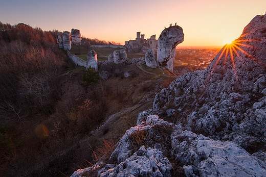 Zamek o zachodzie