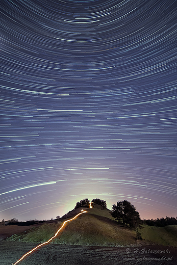 Startrails Cisowa