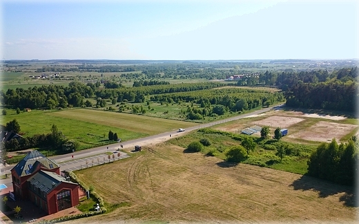 Niechorze widziane z latarni morskiej