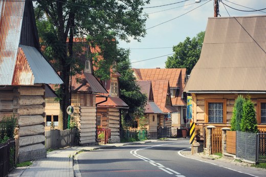 W Chochoowie kady zakrt drogi zapiera dech w piersiach. Podhalaska pereka...