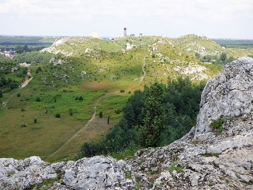 Widok z Wzgrza Lipwki, k Olsztyna.