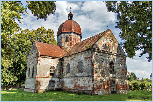 Cerkiew -zabytek w Oleszycach
