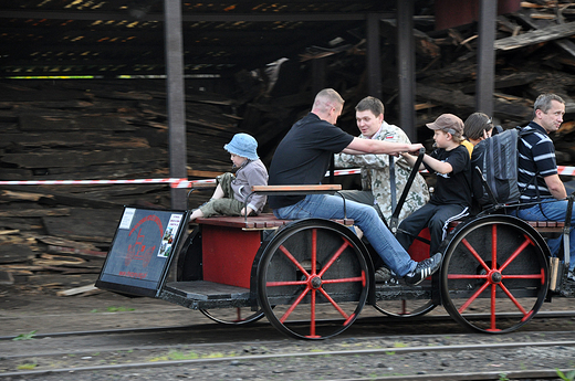 Wolsztyn 2010 - przejadka drezyn