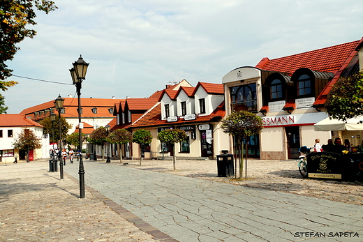 Rynek w Niepoomicach.