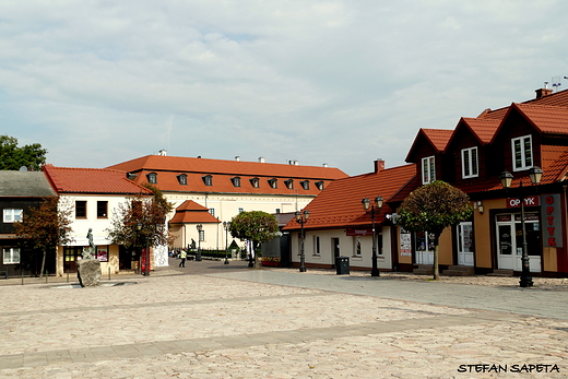 Rynek w Niepoomicach.