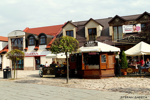 Rynek w Niepoomicach.