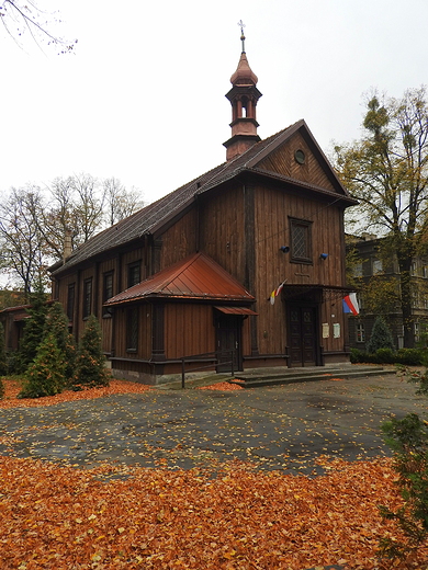 kościół św. Józefa z II poł. XVIII wieku - najstarszy łódzki kościół i jedyny zachowany budynek z czasów Łodzi rolniczej