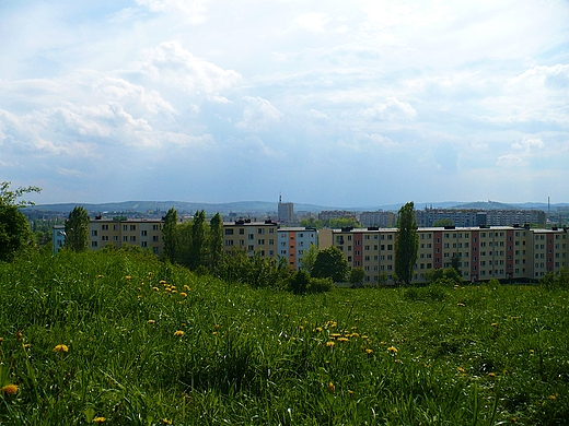 Widok na Kielce