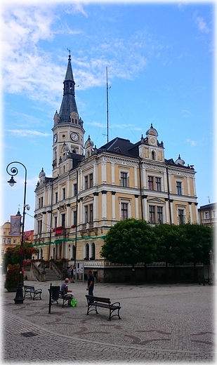 Na ldeckim rynku - Ratusz