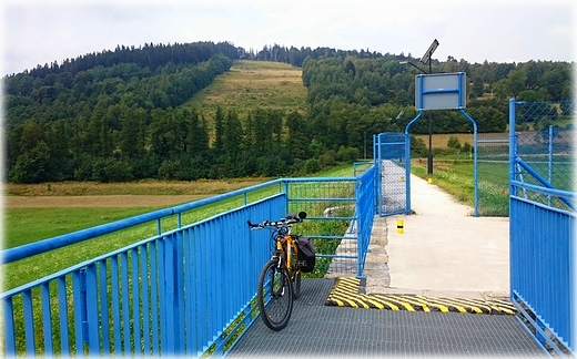 Zapora na rzeczce Morawka