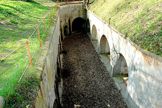 Przemyl - fosa w forcie Salis Soglio