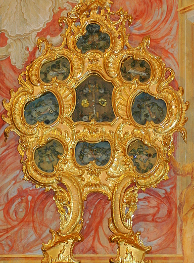 Święty Krzyż - barokowy relikwiarz