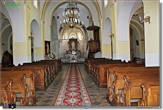 Koci parafialny pw. w.Jakuba Apostoa w Dbrowie Zielonej