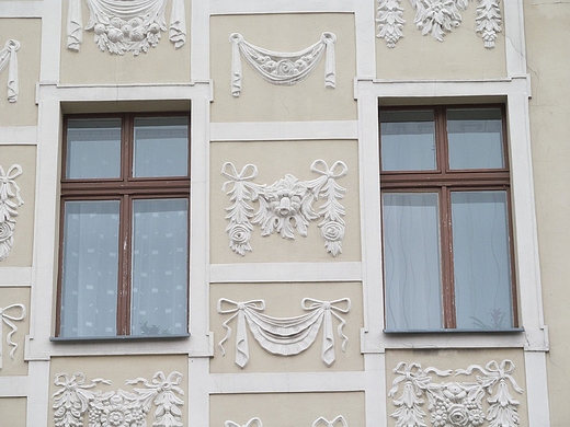 Pikny fronton kamienicy