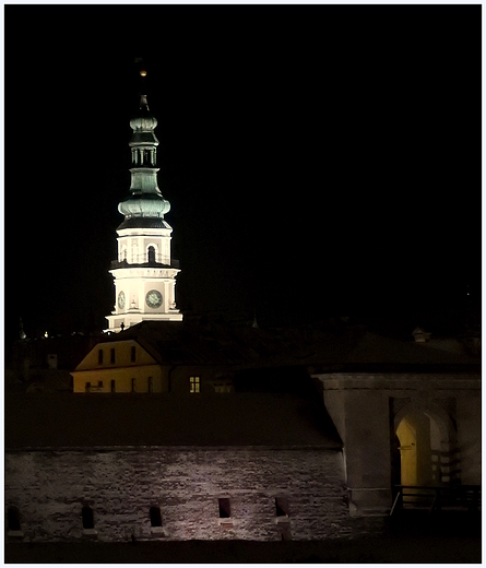 Zamość nocą