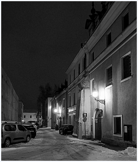 Zamość nocą