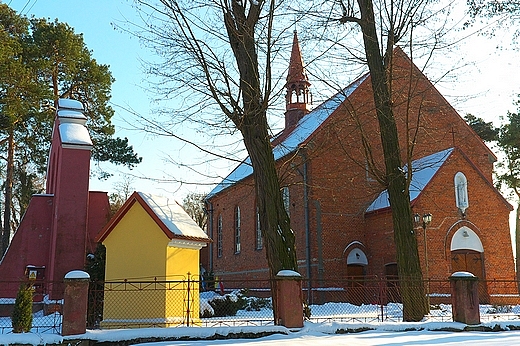 Koci parafialny p.w. Nawiedzenia NMP w Woli Rzeczyckiej