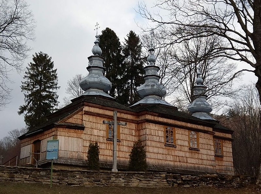 Drewniana cerkiew w Rzepedzi