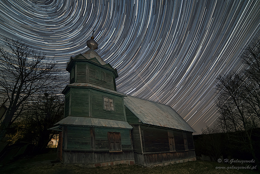 Startrails Molenna Wodziki