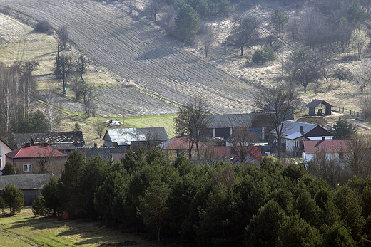 widok z Bukowej Gry