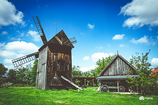 Wiatrak w Muzeum