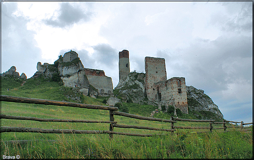 Ruiny Zamku w  Olsztynie k.Czstochowy - Szlak Orlich Gniazd