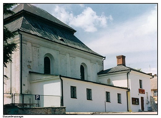 Szczebrzeszyn -  Synagoga (skan)