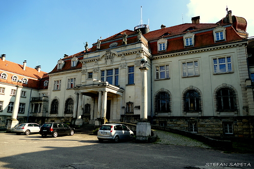 Paac Donnersmarckw w Brynku - obecnie Internat Zespou Szk Lenych i Ekologicznych.