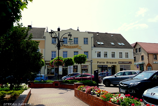 Rynek w Krapkowicach.