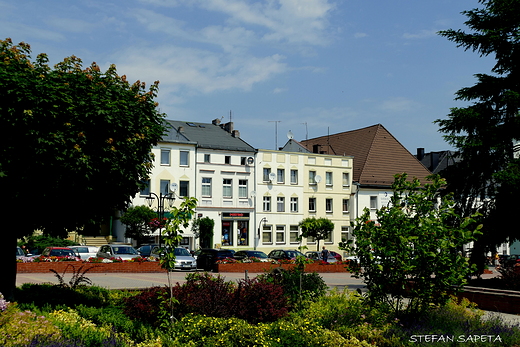 Rynek w Krapkowicach.