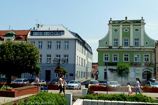 Rynek w Krapkowicach.