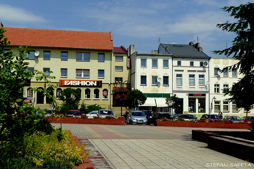 Rynek w Krapkowicach.