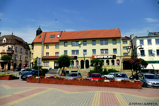 Rynek w Krapkowicach.